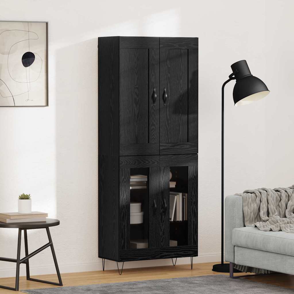Magasfiú Fekete tölgy 69,5 x 34 x 180 cm Faanyag