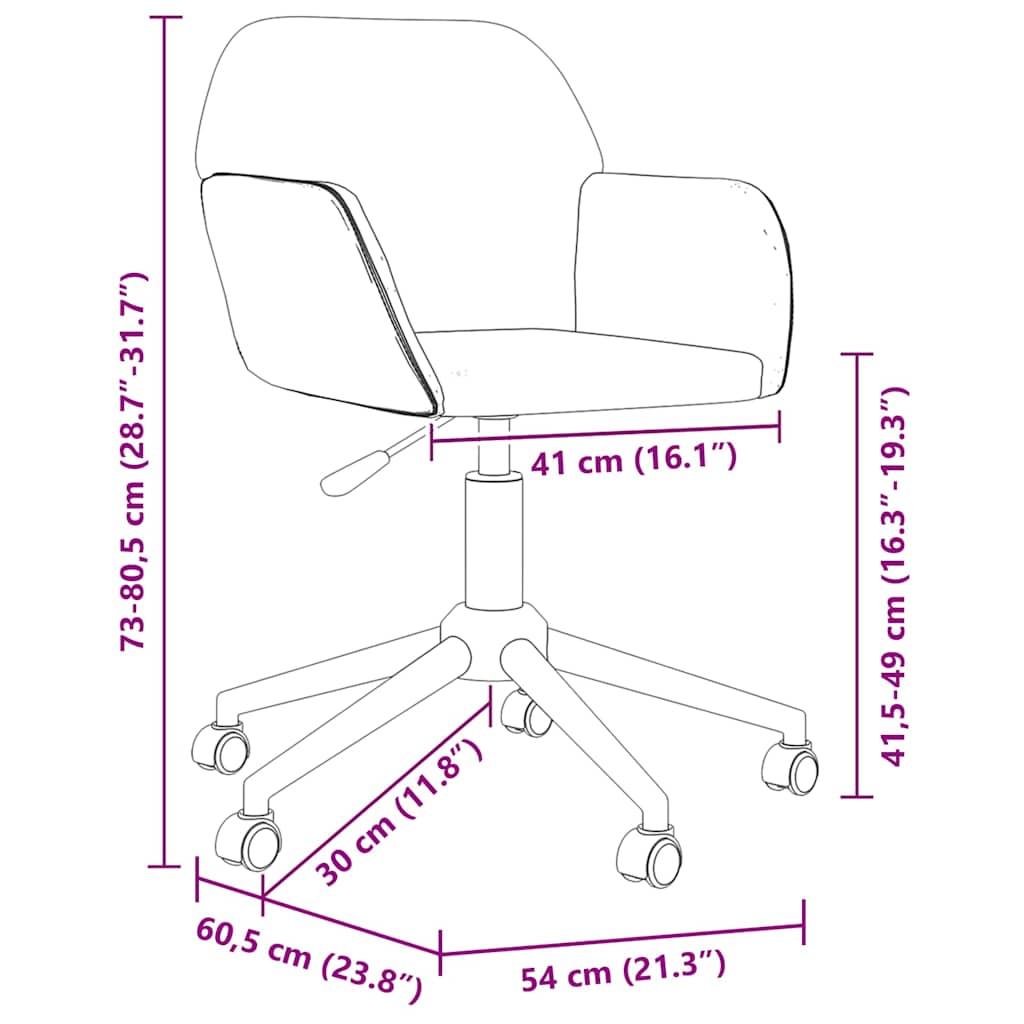 Világosszürke szövet forgó irodaszék