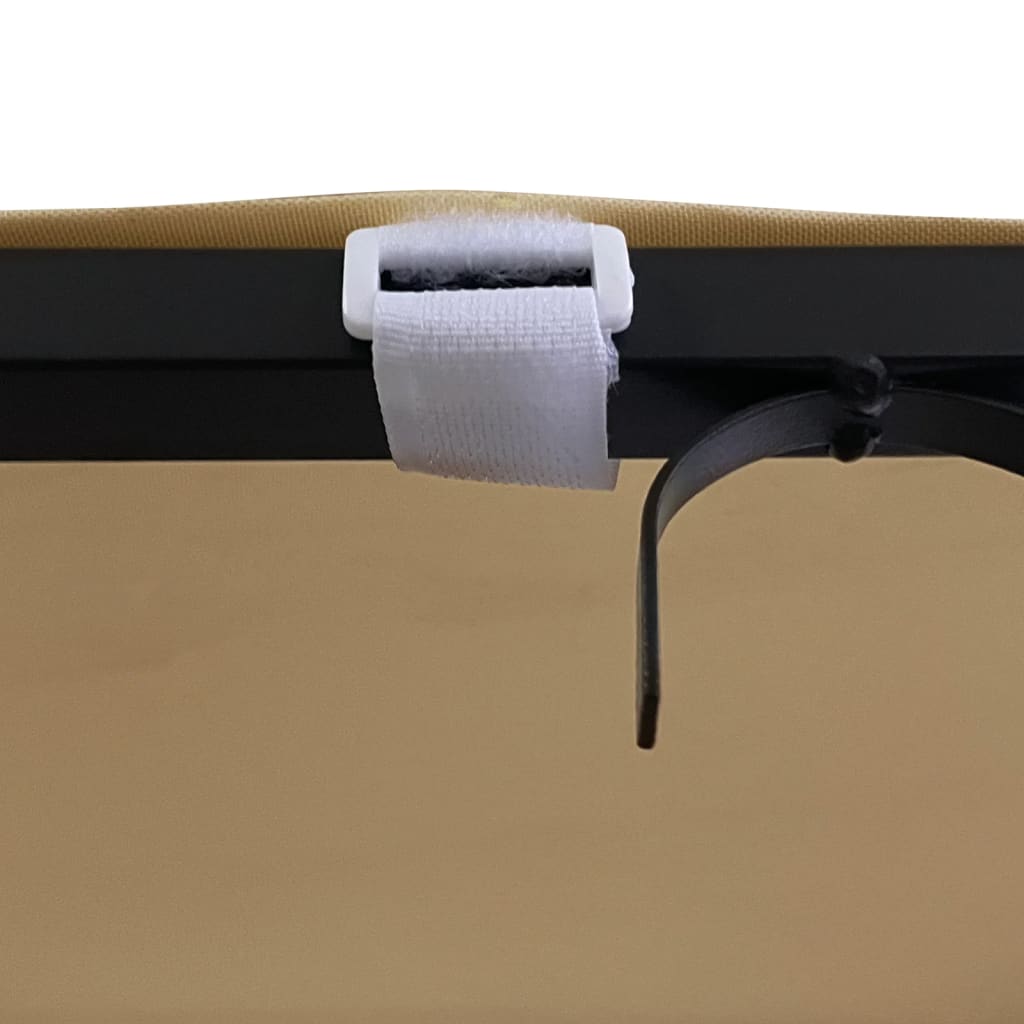 Tópszínű szövet és acél pavilon 4 x 3 m 180 g/m²