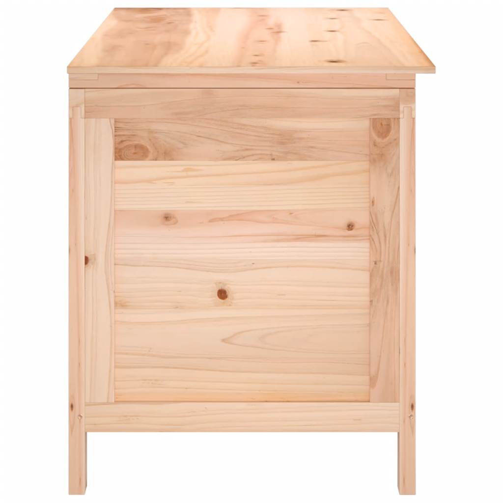 Tömör fenyőfa kültéri párnatartó láda 99 x 50 x 56,5 cm
