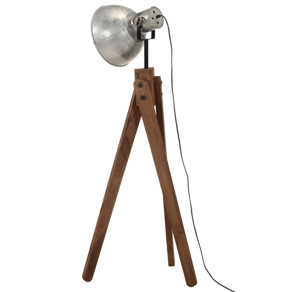 Vintage ezüst állólámpa 25 W 45 x 45 x 120 cm E27