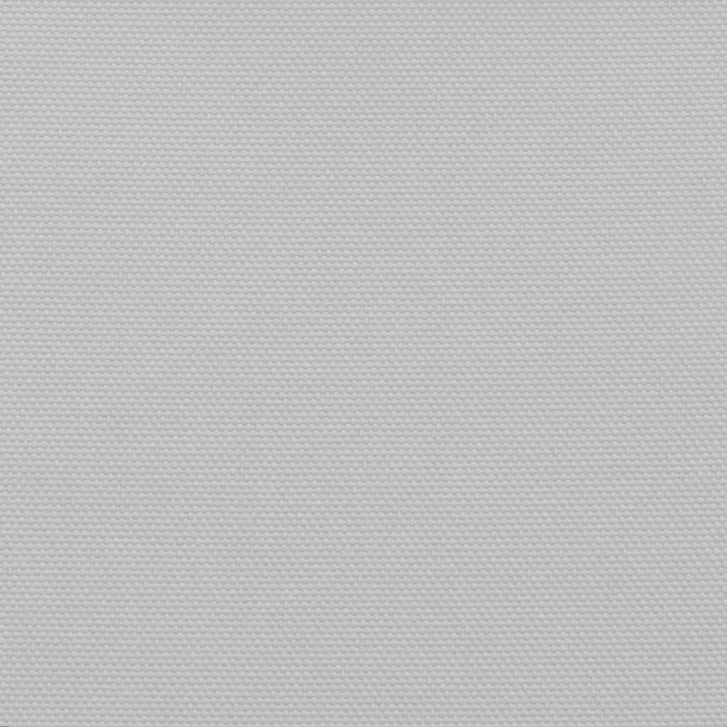 Világosszürke 100% poliészter oxford szövet napvitorla 5x4 m