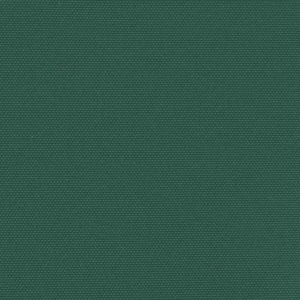 Sötétzöld behúzható oldalsó napellenző 220 x 600 cm