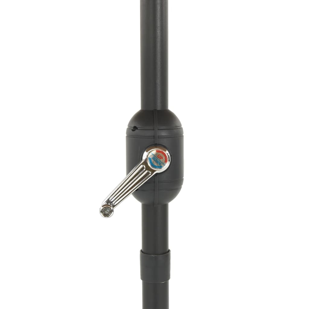 Barna kerti napernyő acél rúddal 300 x 200 x 250 cm