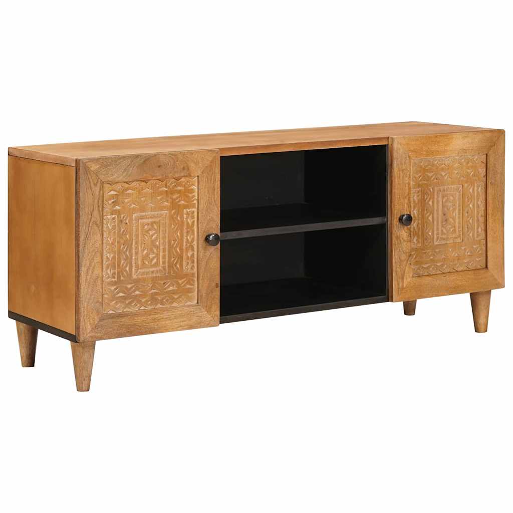 TV egységek Világos Barna 105 x 33 x 46 cm Tömör Mangófát