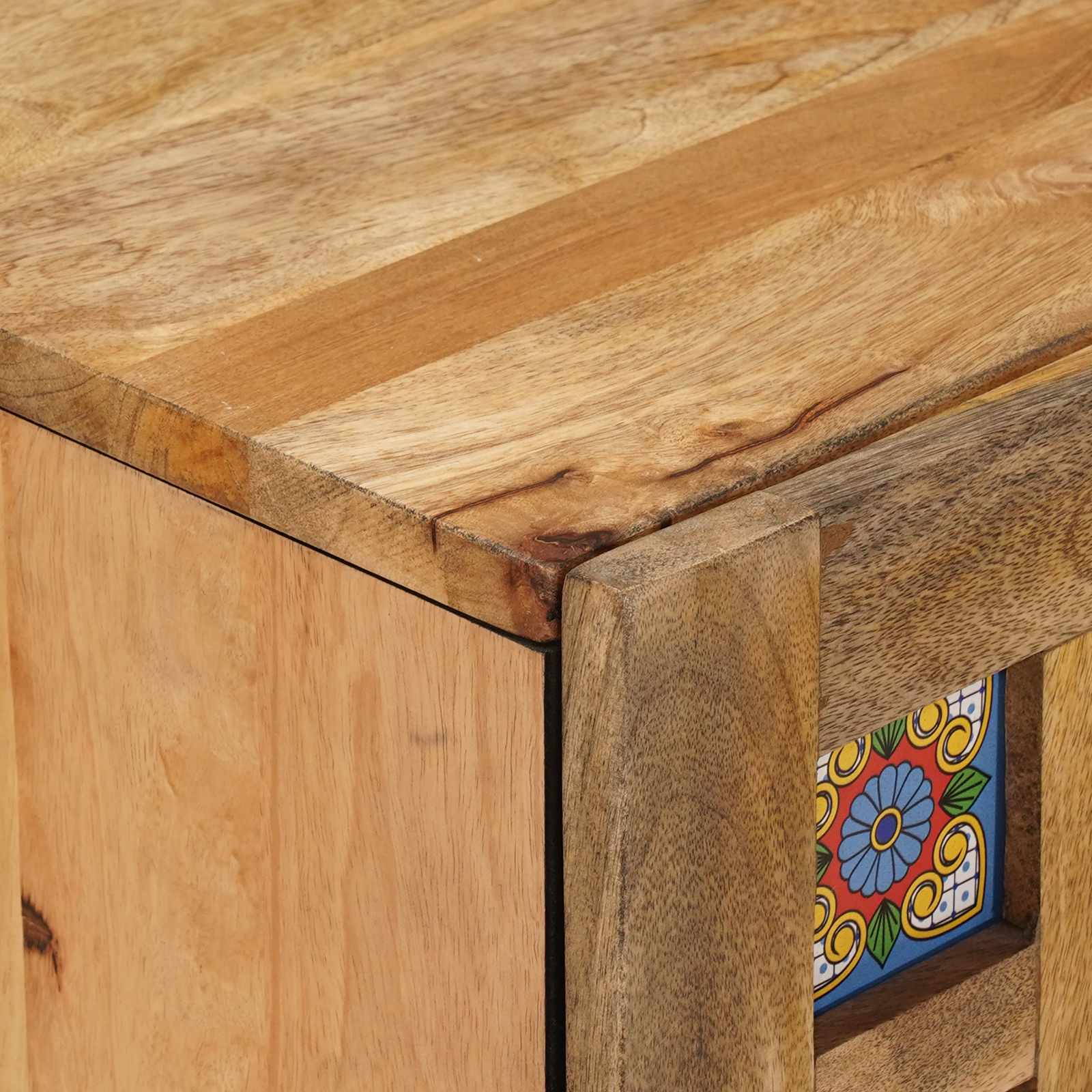 Fürdőszobai Függő Szekrény Természetes 38 x 33,5 x 48 cm