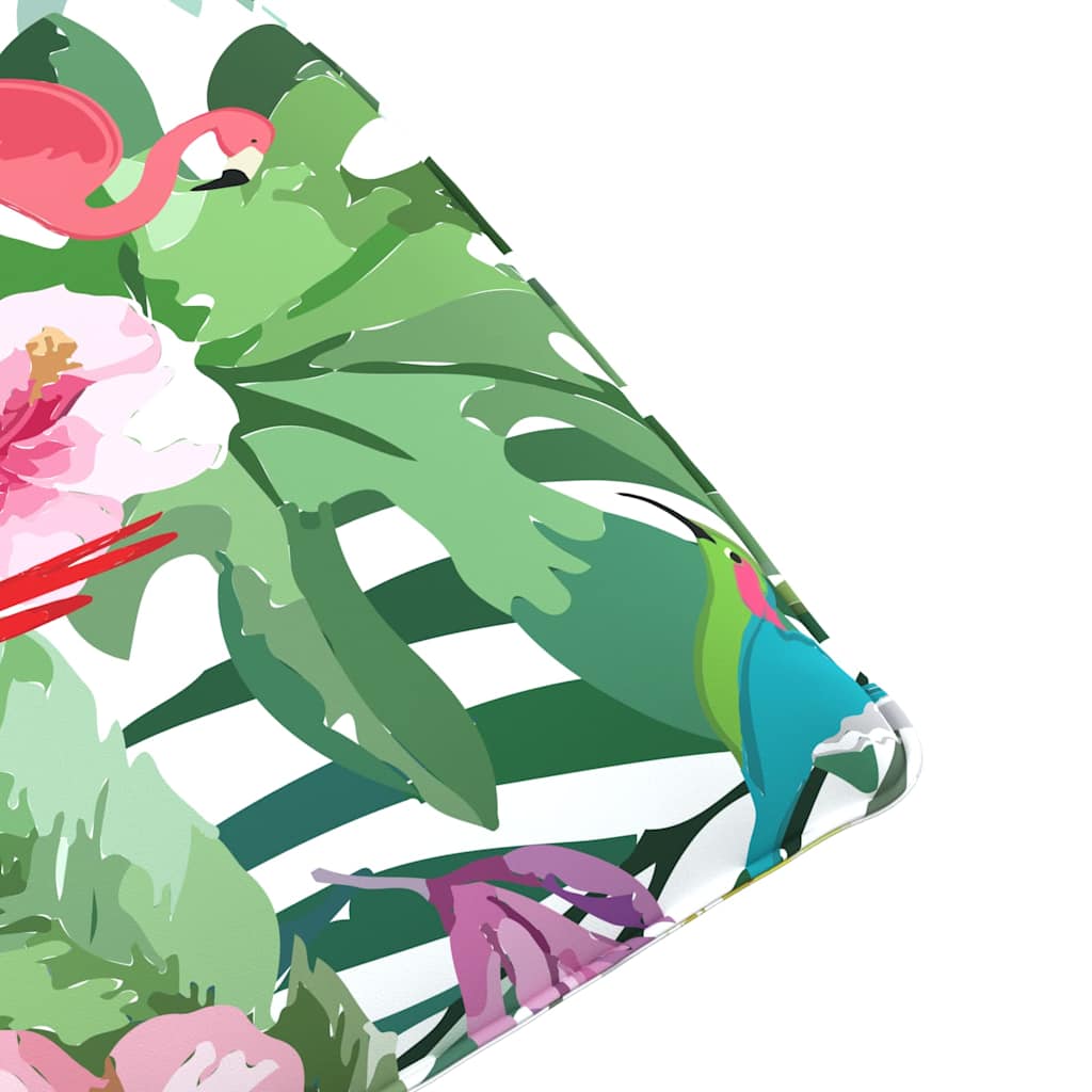 Többszínű oxford-szövet összecsukható napozóágy 175x54x8,5 cm