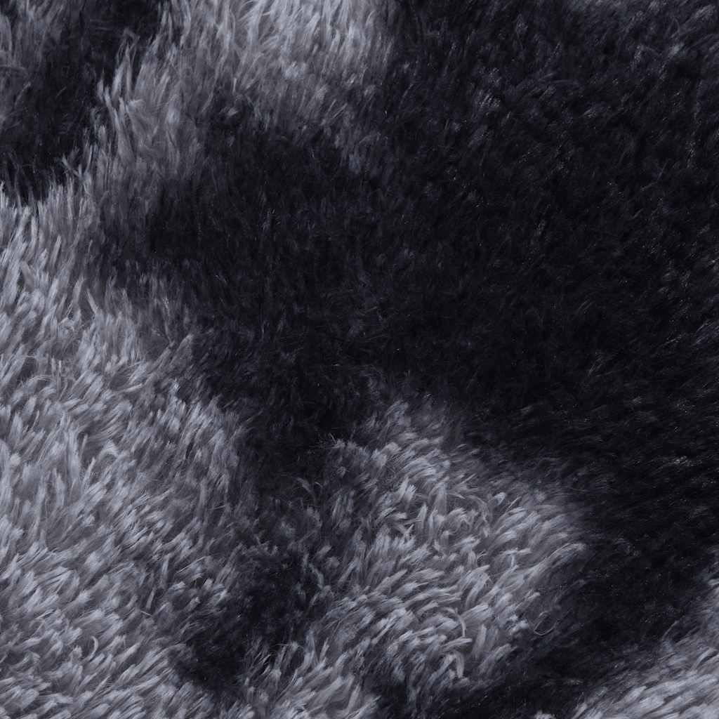 Sötétszürke hosszú szálú NAVARRA bozontos szőnyeg 300x200 cm
