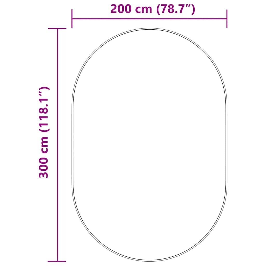 Világosszürke hosszú szálú NAVARRA bozontos szőnyeg 300x200 cm