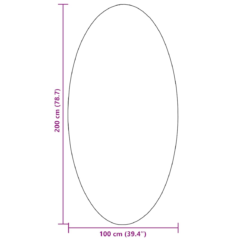 Területszőnyegek Ovális HUARTE Krém 100 x 200 cm