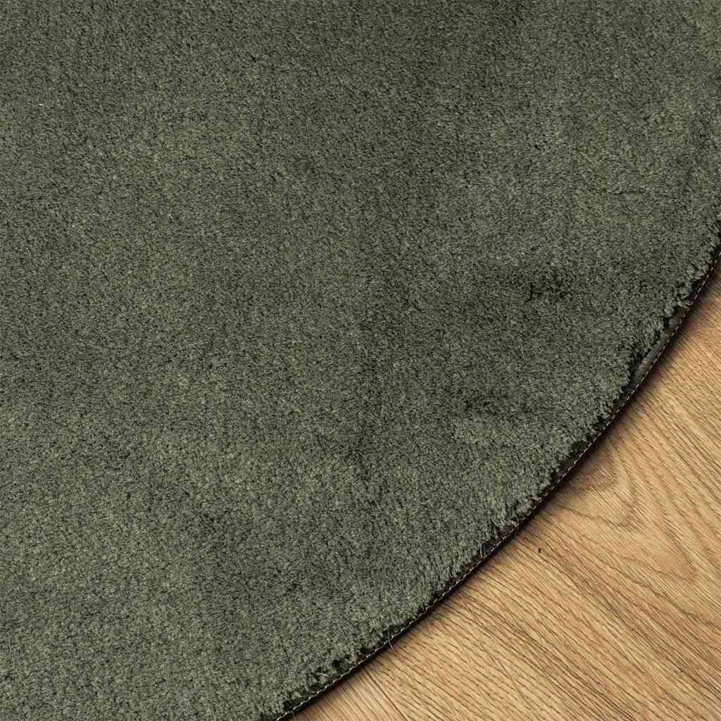 Területszőnyegek HUARTE Erdei zöld 170 x 120 cm 100% poliészter