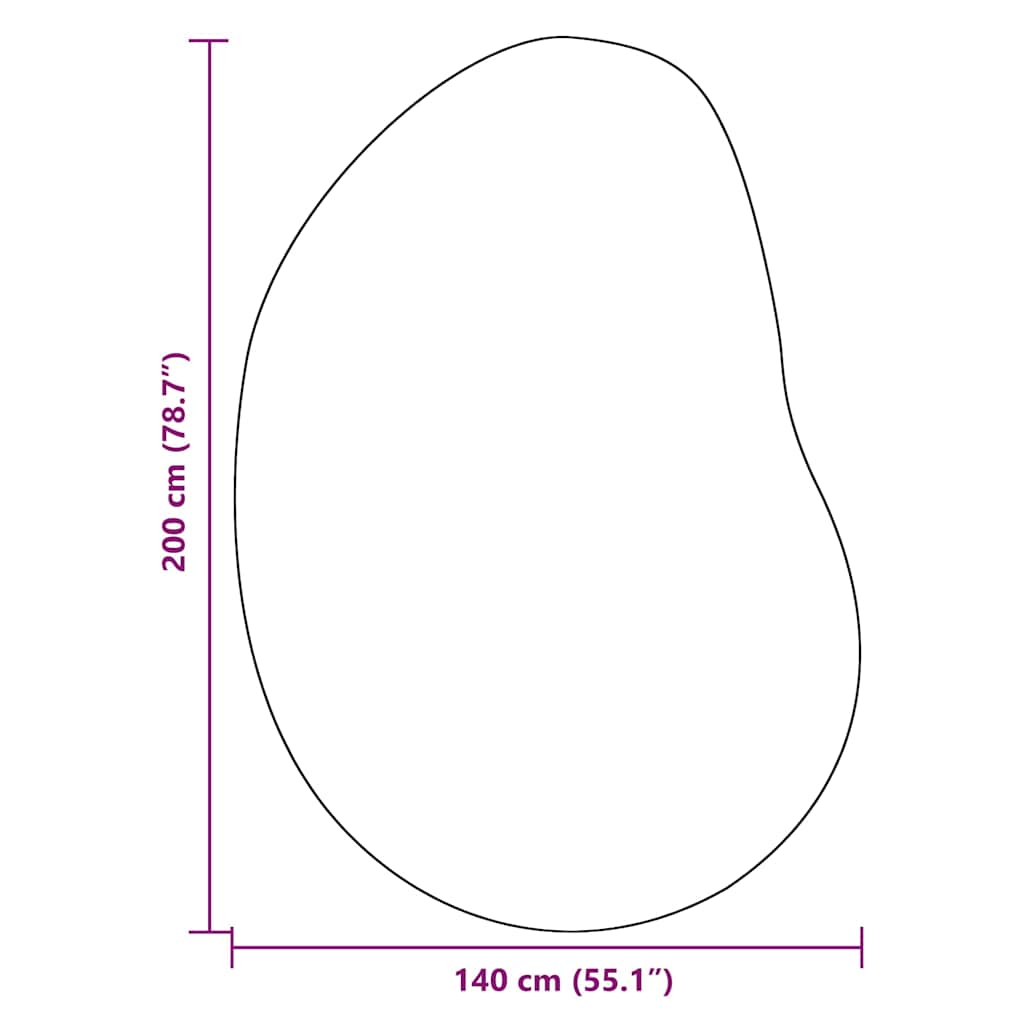 Területszőnyegek HUARTE Krém 140 x 200 cm Poliészter