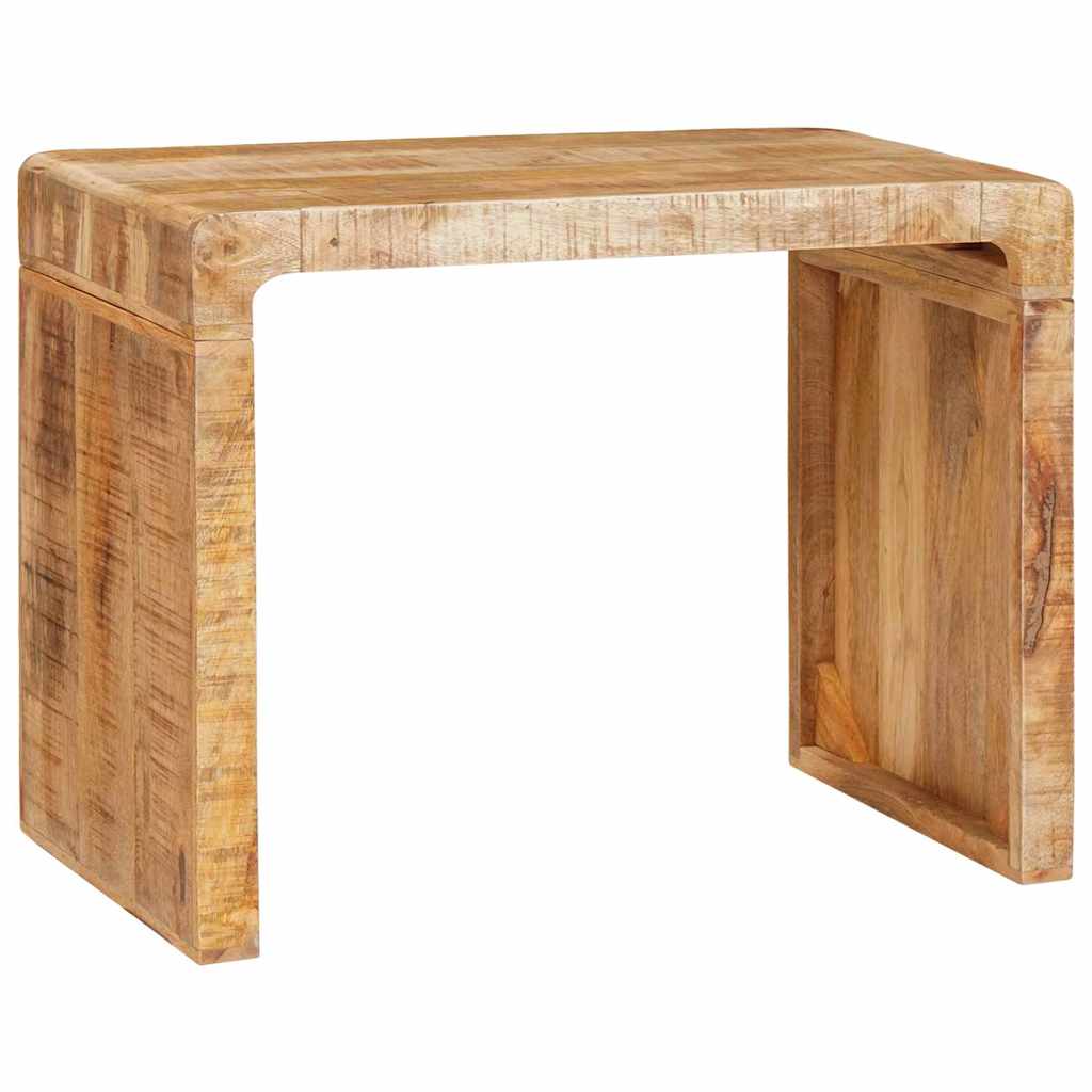 Végasztal Barna 60 x 35 x 46 cm Tömör Mangófát