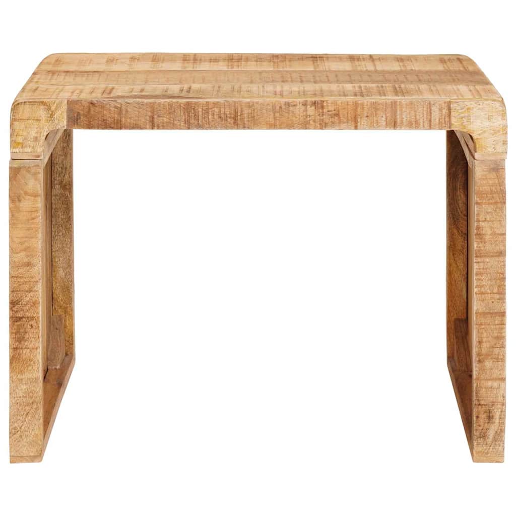 Végasztal Barna 60 x 35 x 46 cm Tömör Mangófát