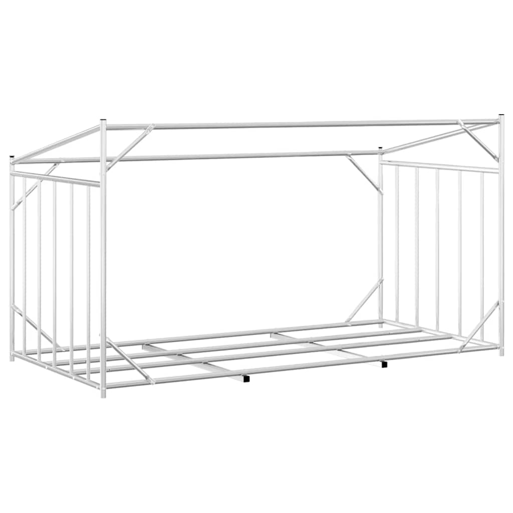 Tűzifa állvány esővédővel 200,5x100,5x110,5 cm horganyzott acél
