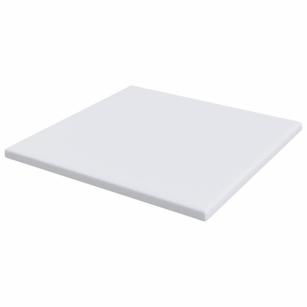 Matrac topper Fehér 180 x 200 cm Jacquard Szövet