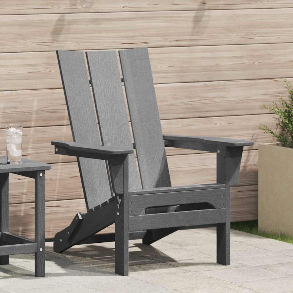 Összecsukható Adirondack szék Világosszürke 80,5 x 74,5 x 92 cm