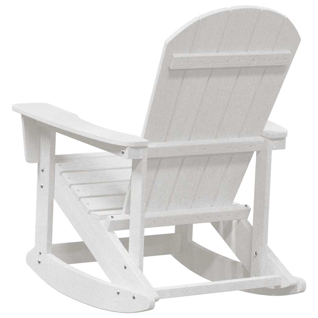 Adirondack hintaszék Fehér 92 x 73,5 x 92 cm HDPE