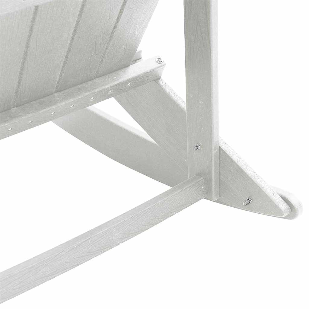Adirondack hintaszék Fehér 92 x 73,5 x 92 cm HDPE