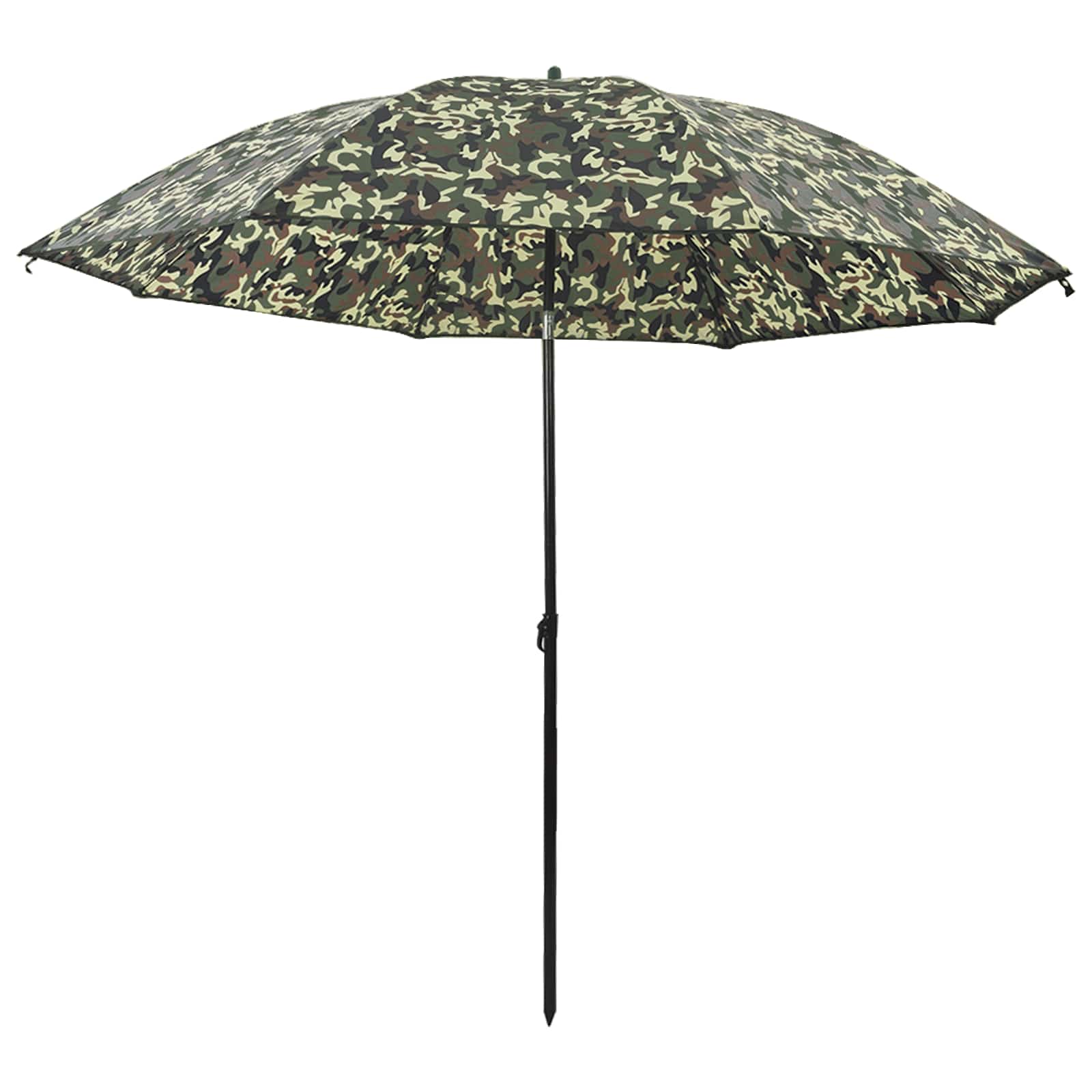 Horgászernyő Terepszínű 240 x 210 cm Oxford Poliészter