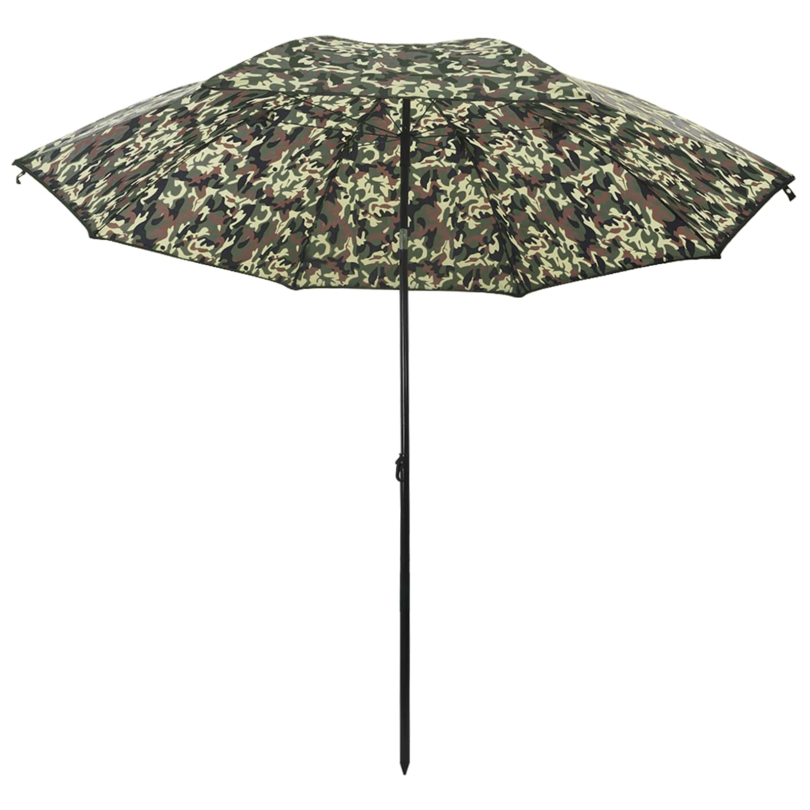 Horgászernyő Terepszínű 240 x 210 cm Oxford Poliészter