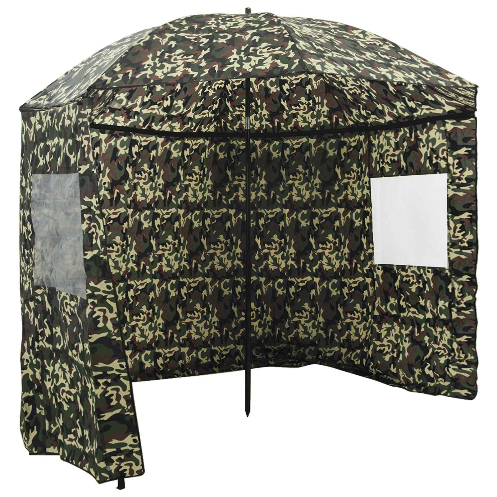 Horgászernyő Terepszínű 240 x 210 cm Oxford Poliészter