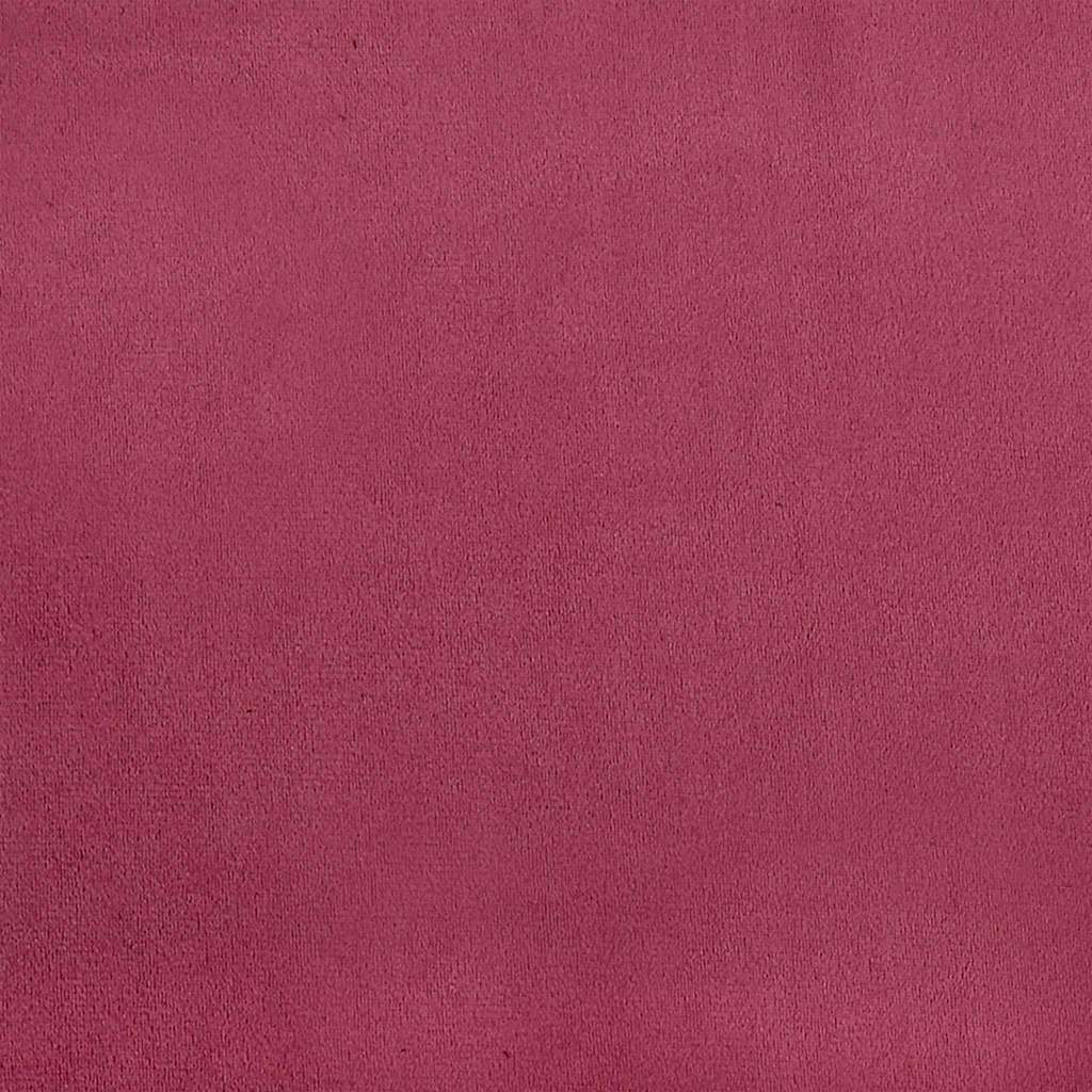 Kanapé párnák 2 pcs Bordó 200 x 40 cm Bársonyos szövet