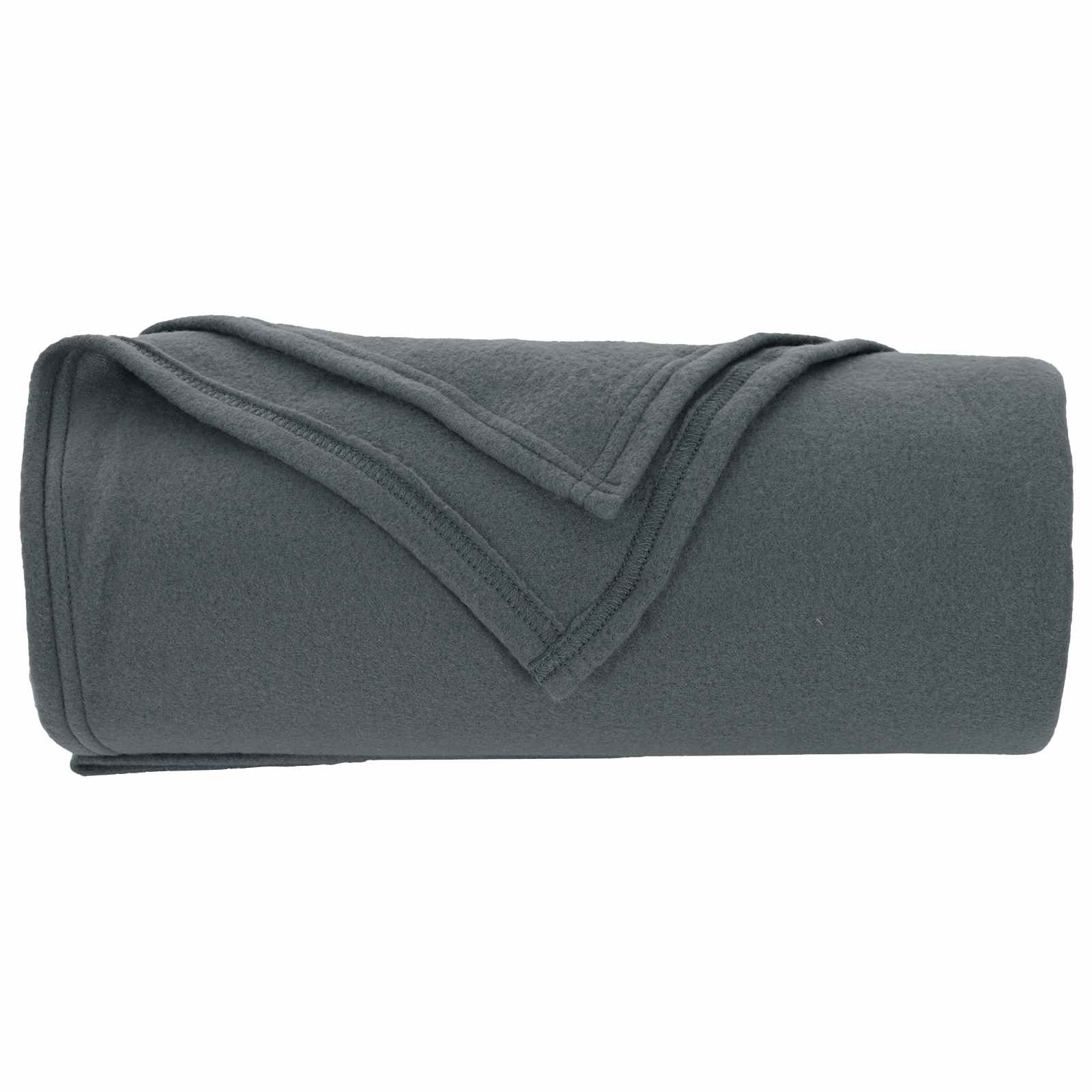 Takarók 24 pcs Sötétszürke 270 x 240 cm Gyapjú