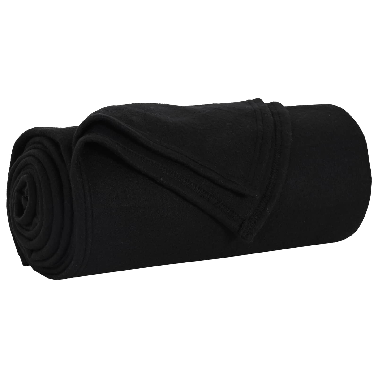 Takarók 24 pcs Fekete 270 x 240 cm Gyapjú