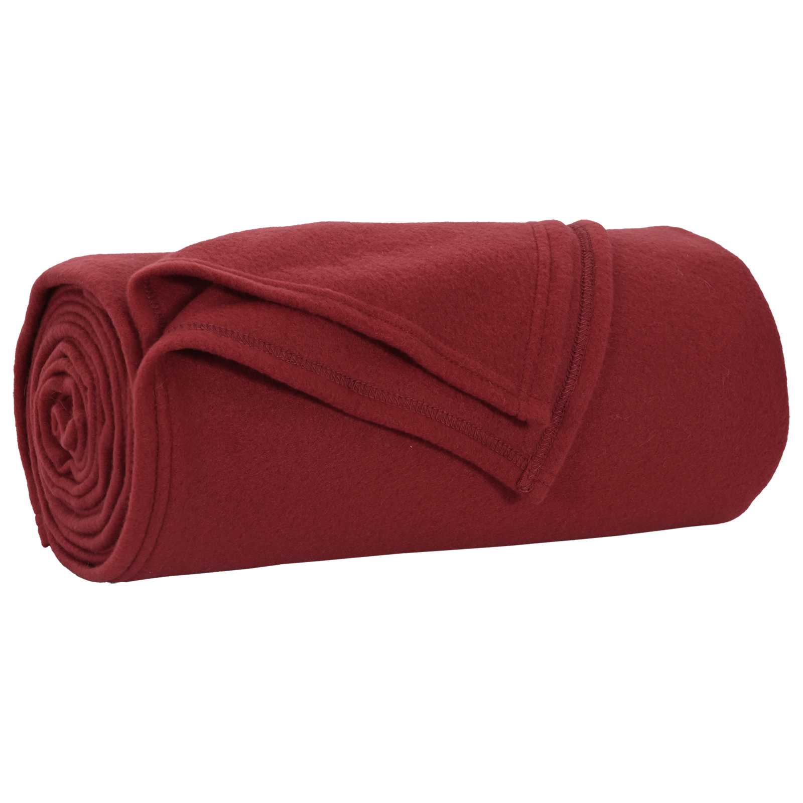 Takarók 24 pcs Bordeaux piros 240 x 220 cm Gyapjú