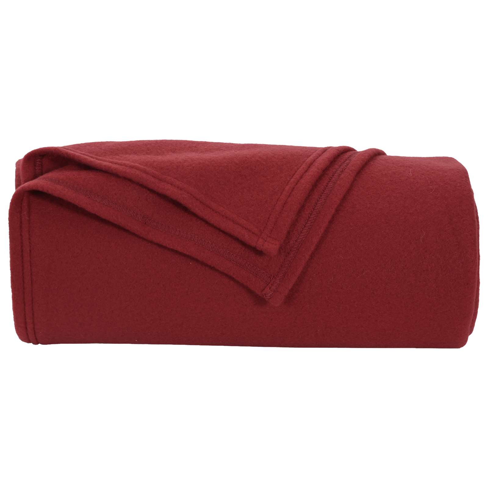 Takarók 24 pcs Bordeaux piros 240 x 220 cm Gyapjú
