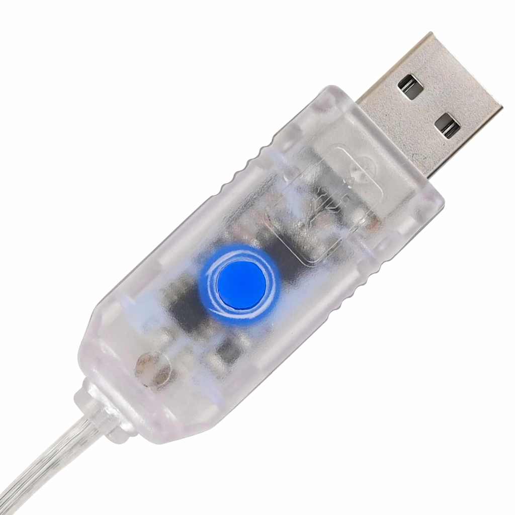 Karácsonyfa 160 LED-del Meleg fehér 150 cm Akril