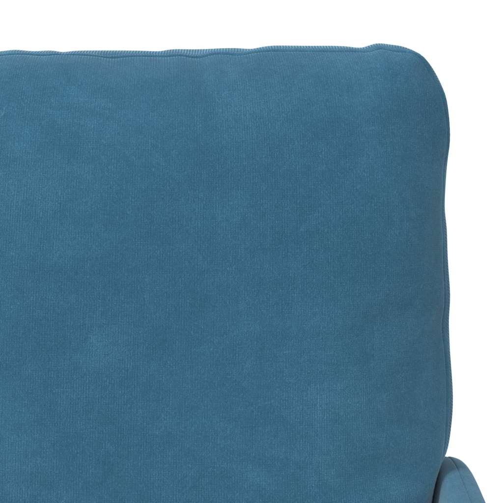 Kanapék párnával 55cm Kék Furnér