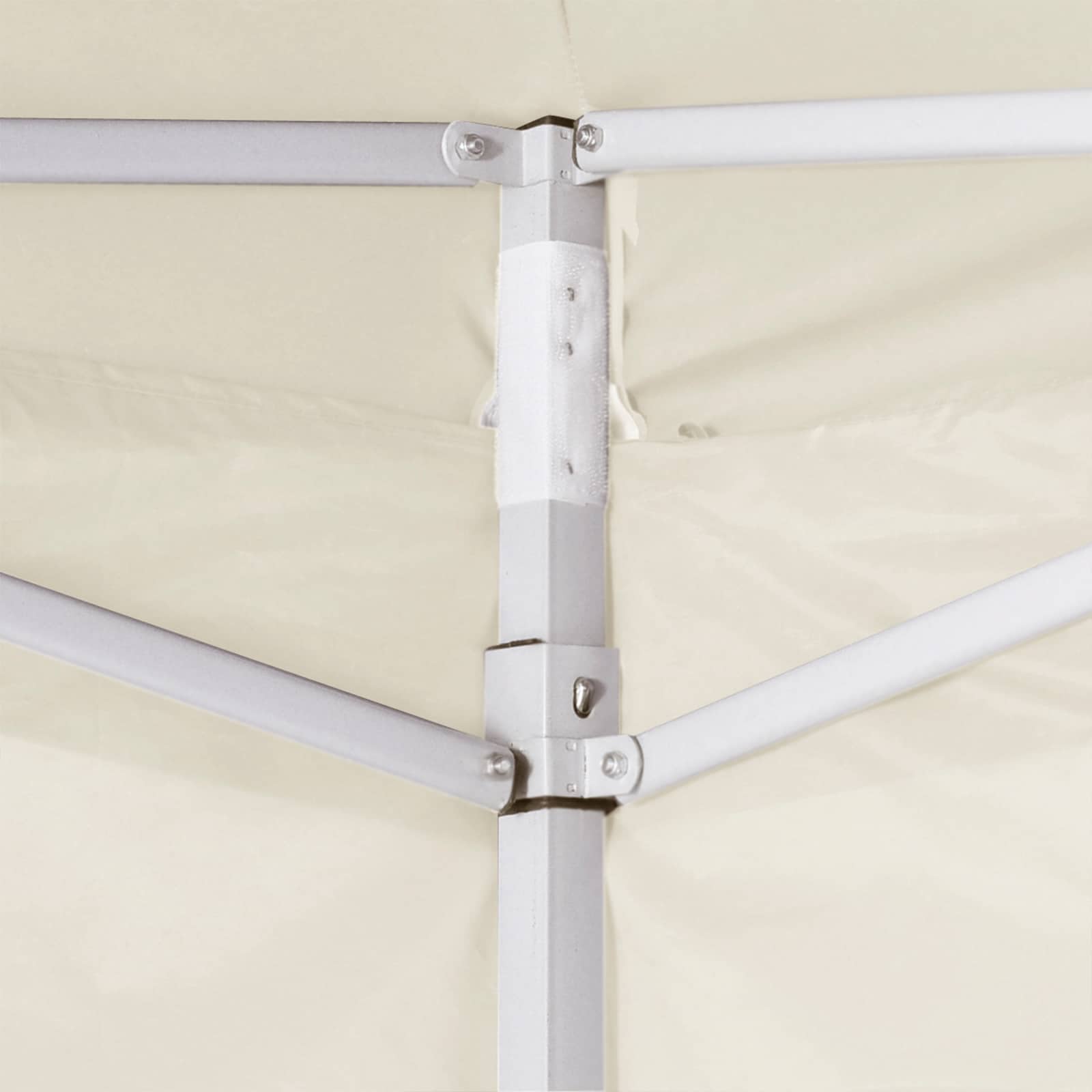 Partysátor Krém 200 x 200 x 315 cm Oxford Szövet