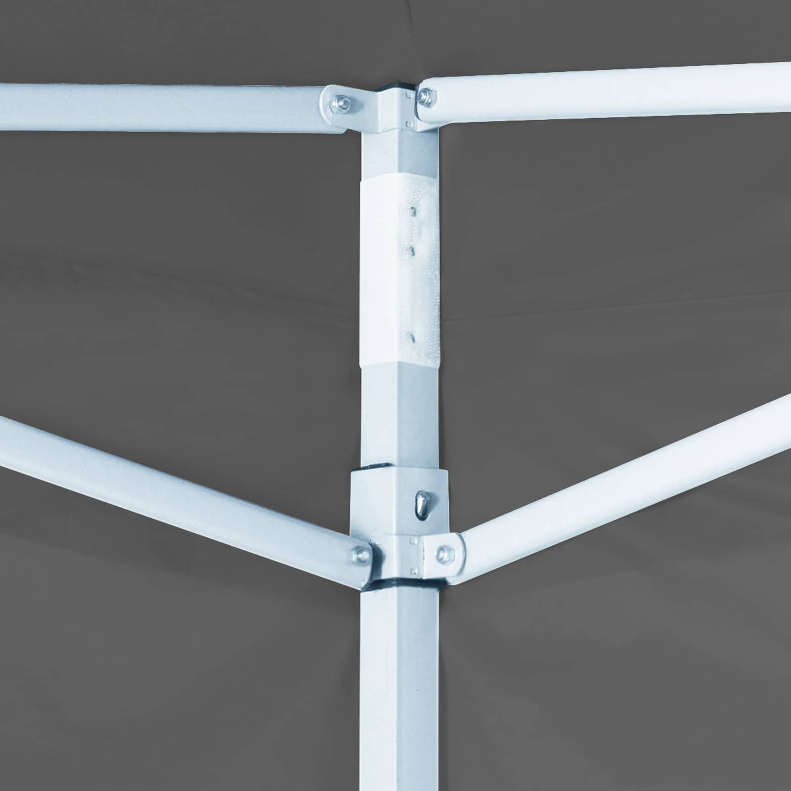 Partysátor Antracit 200 x 200 x 315 cm Oxford Szövet