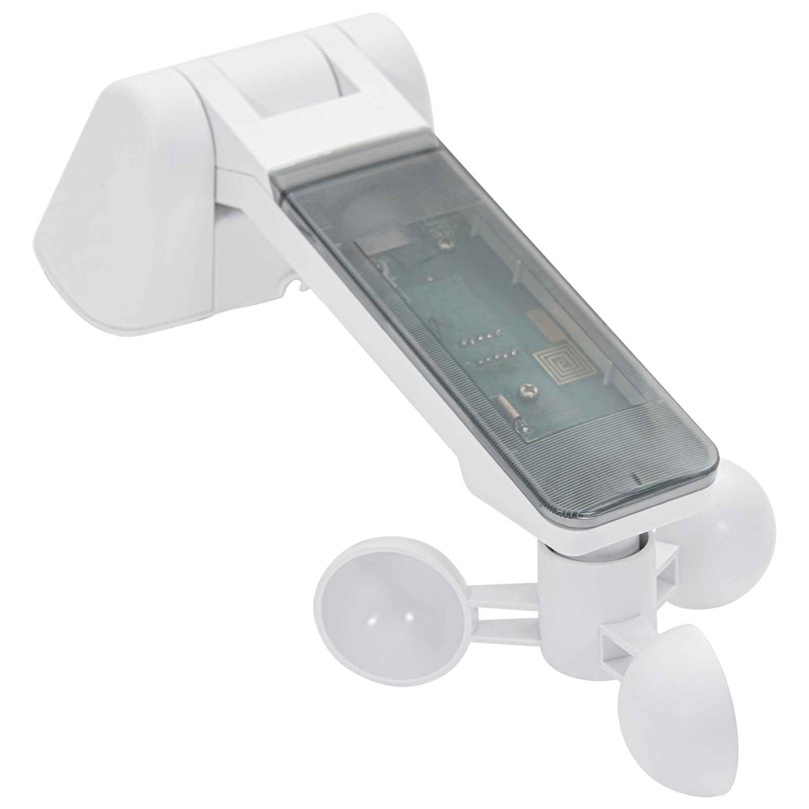 Elektromos napernyő keret LED-del Fehér 4 × 3,5 m Alumínium