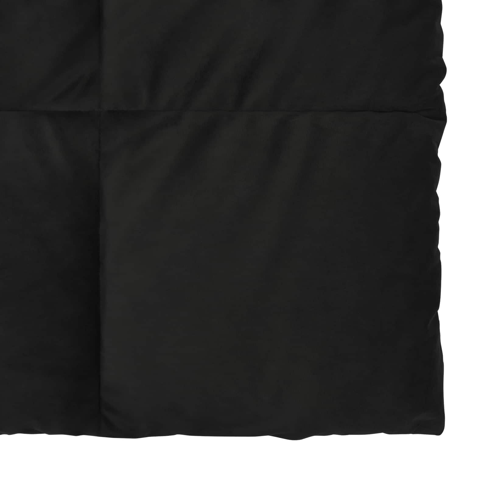 Teljes éves takaró Sövényes Fekete 220 x 260 cm Mikroszál