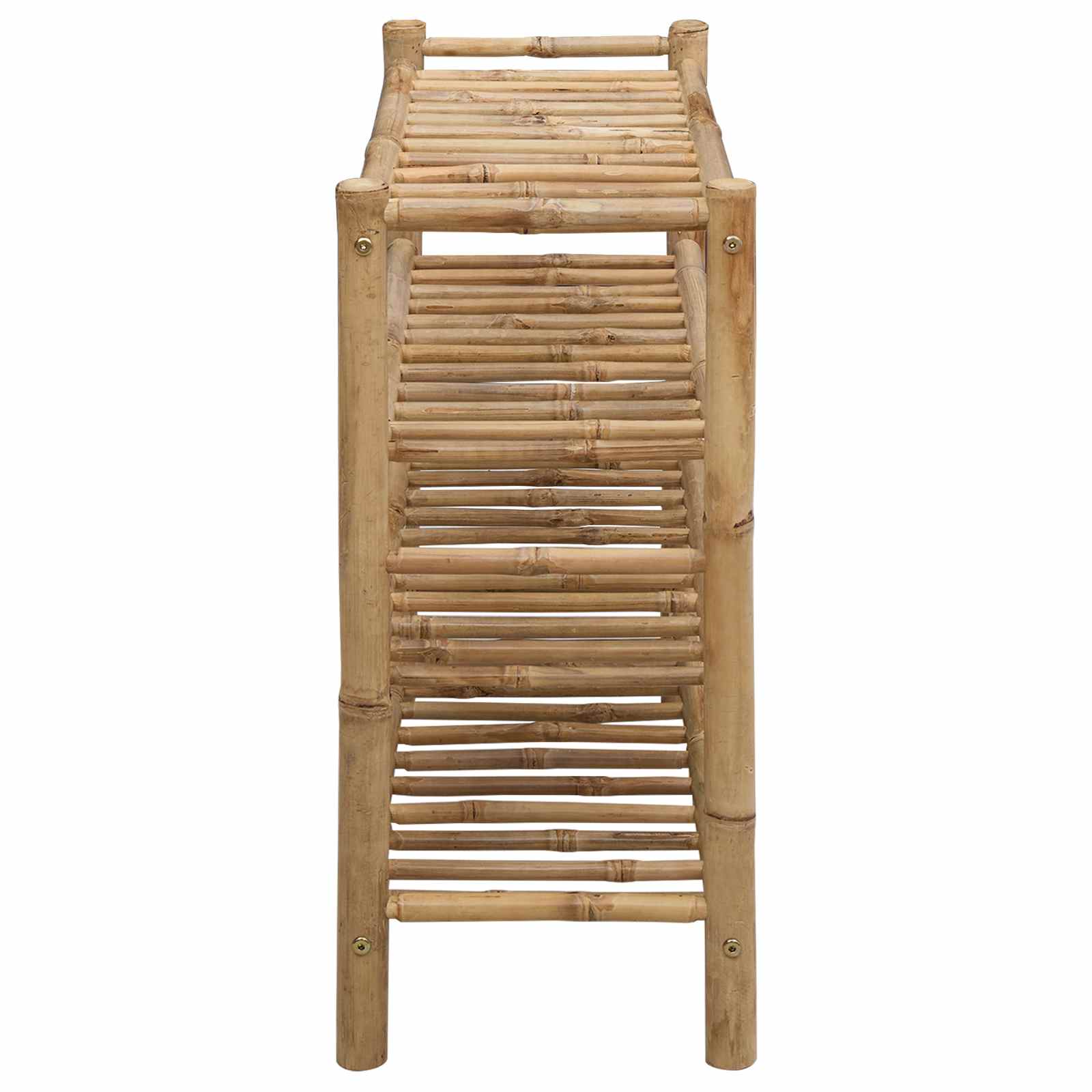 Cipőtartó polcokkal Természetes 68 x 28 x 63 cm Bambusz