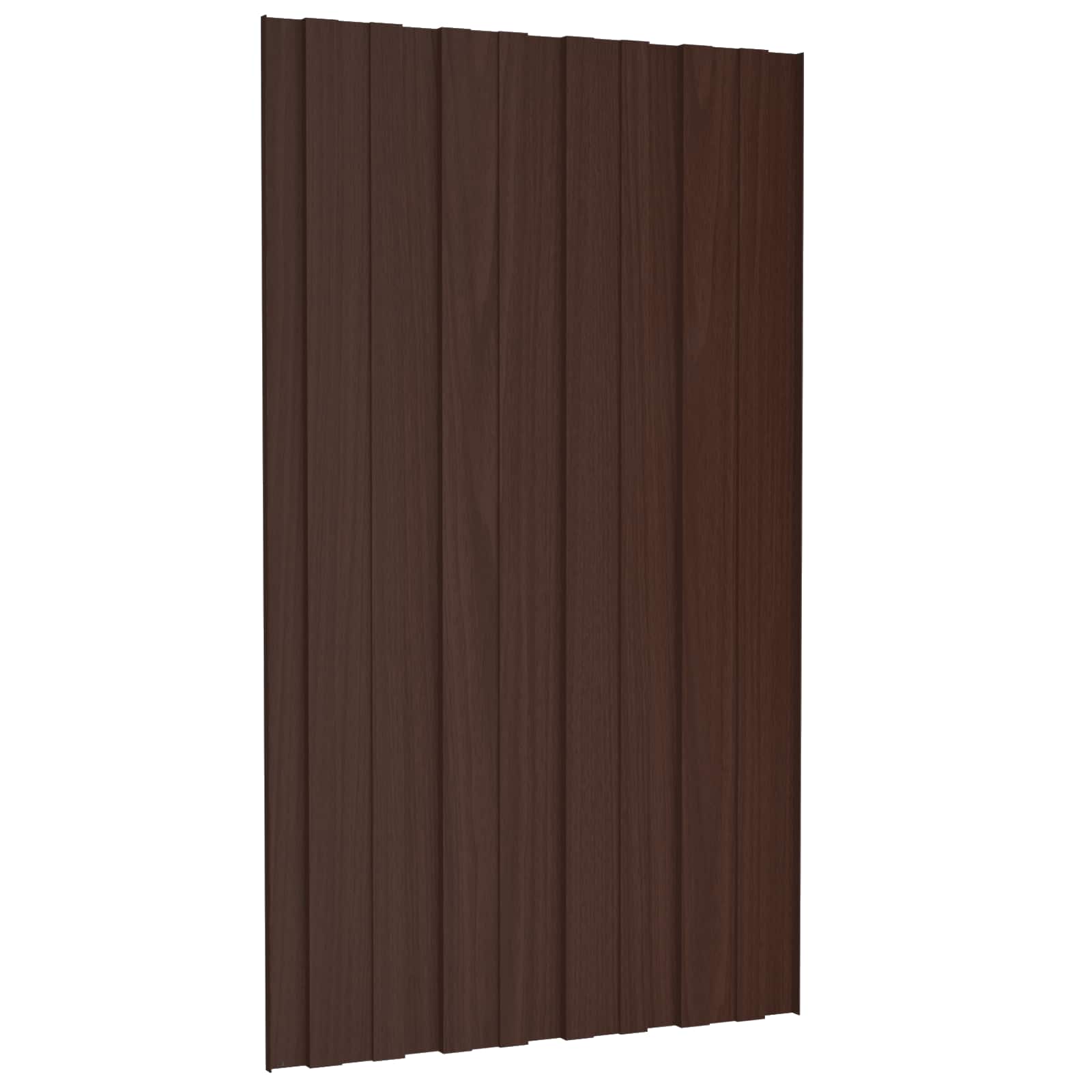 Tetőpanel 36 pcs Barna 80 x 45 cm Horganyzott acél