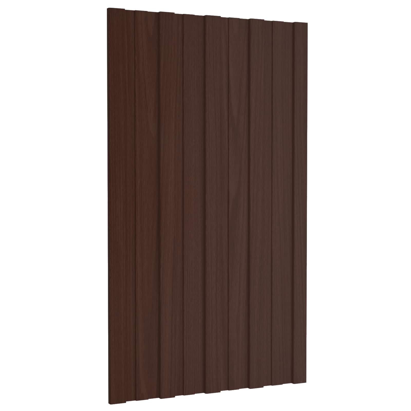 Tetőpanel 36 pcs Barna 80 x 45 cm Horganyzott acél
