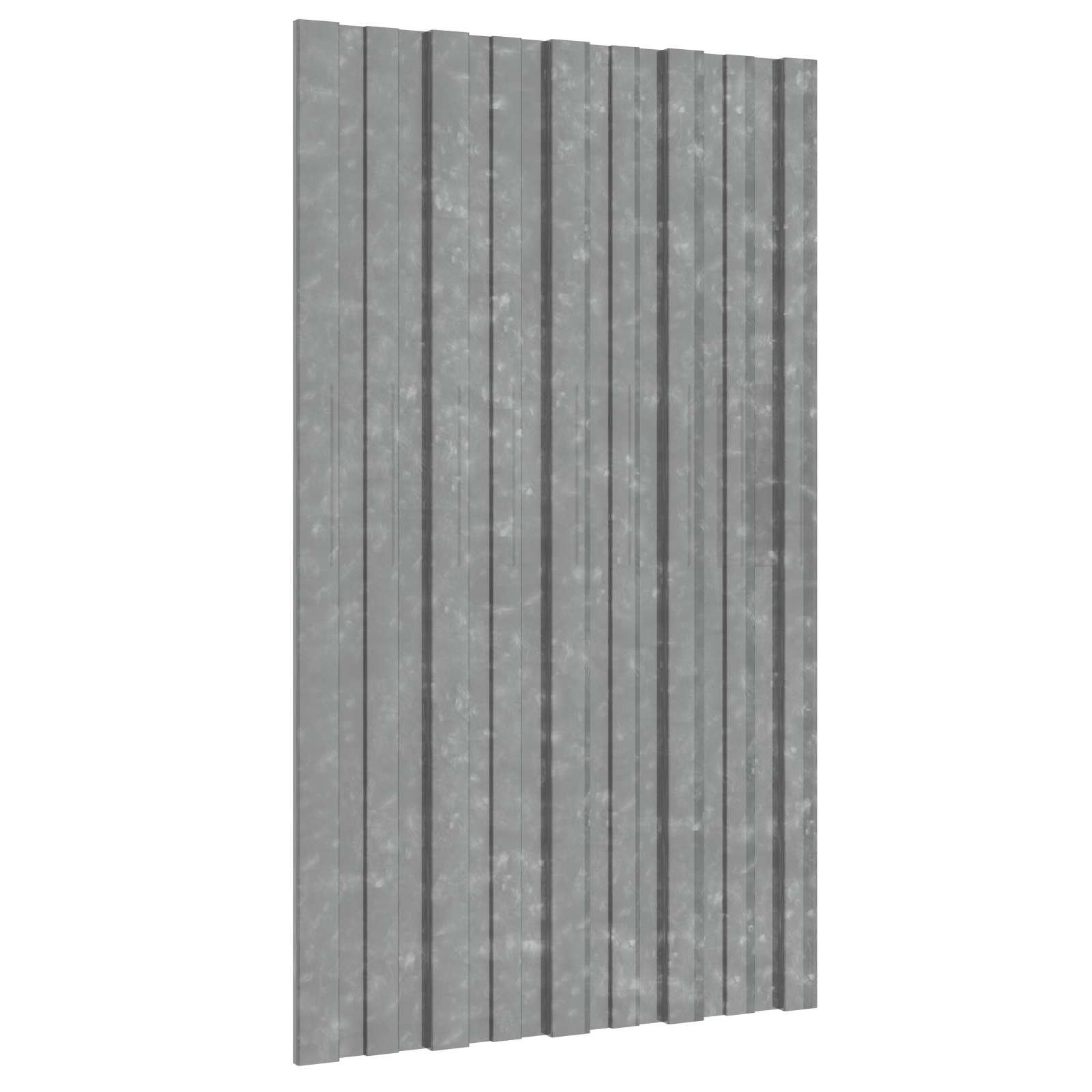 Tetőpanel 36 pcs Ezüst 80 x 45 cm Horganyzott acél