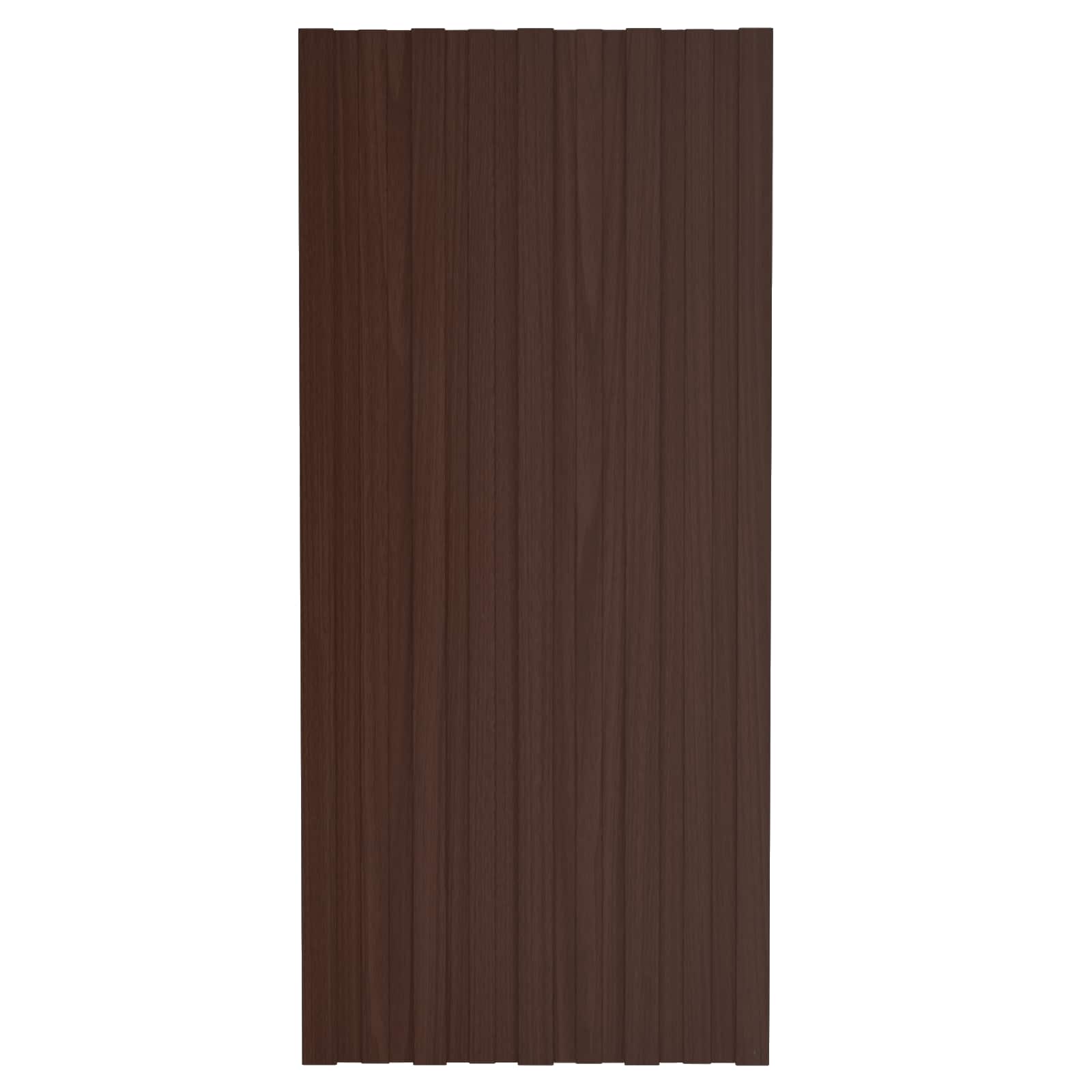 Tetőpanel 36 pcs Barna 100 x 45 cm Horganyzott acél