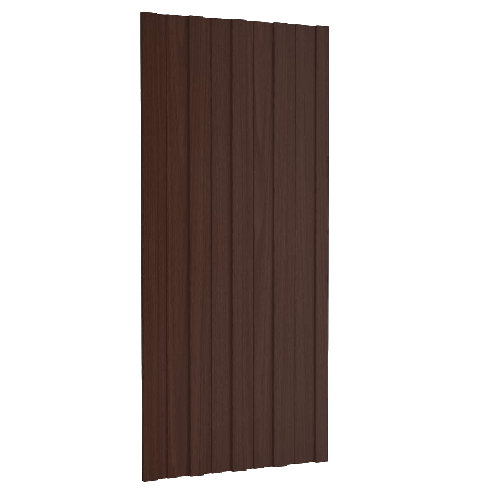 Tetőpanel 36 pcs Barna 100 x 45 cm Horganyzott acél