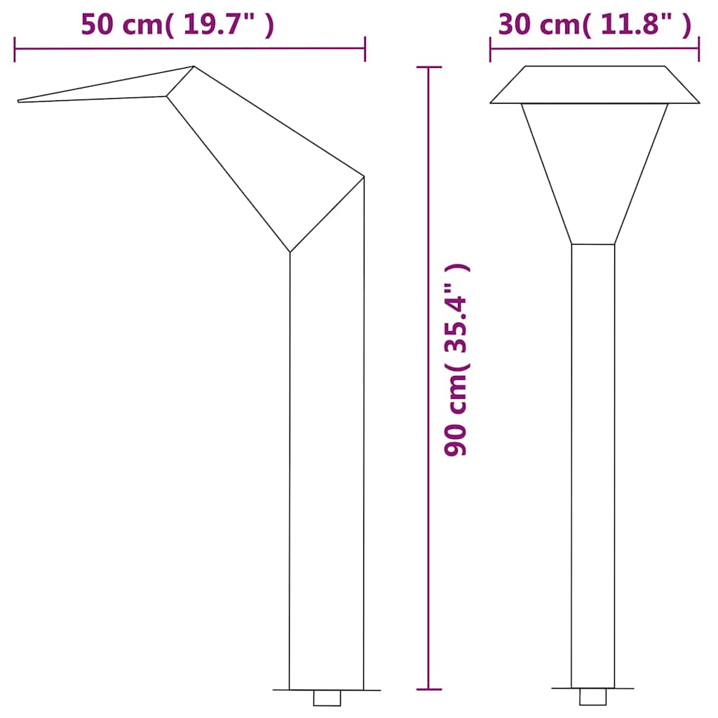 Ezüstszínű rozsdamentes acél medence-szökőkút 50 x 30 x 90 cm  