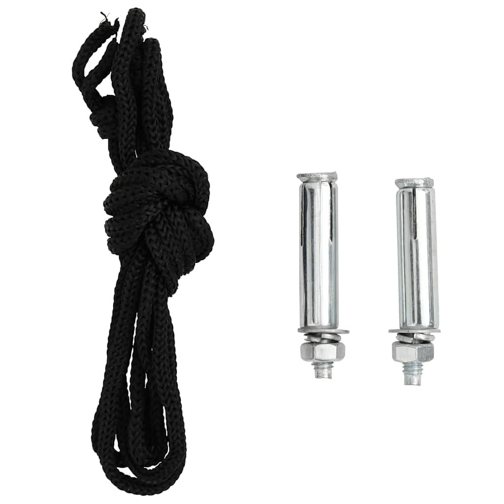 Fekete erkély oldalnapellenző 125 x 250 cm