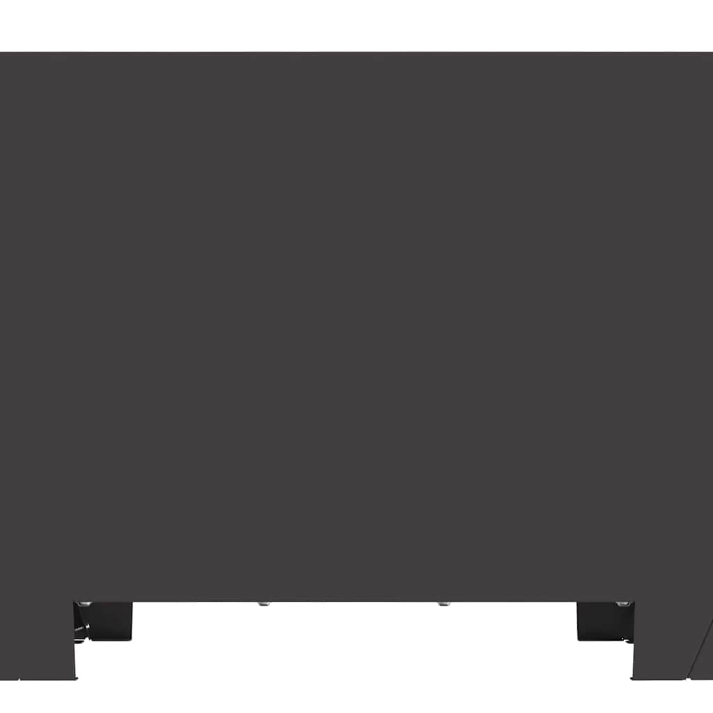 Tűzrakó Fekete 60 x 60 x 30 cm Acél