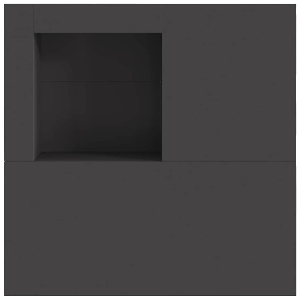 Tűzrakó Fekete 100 x 100 x 30 cm Acél