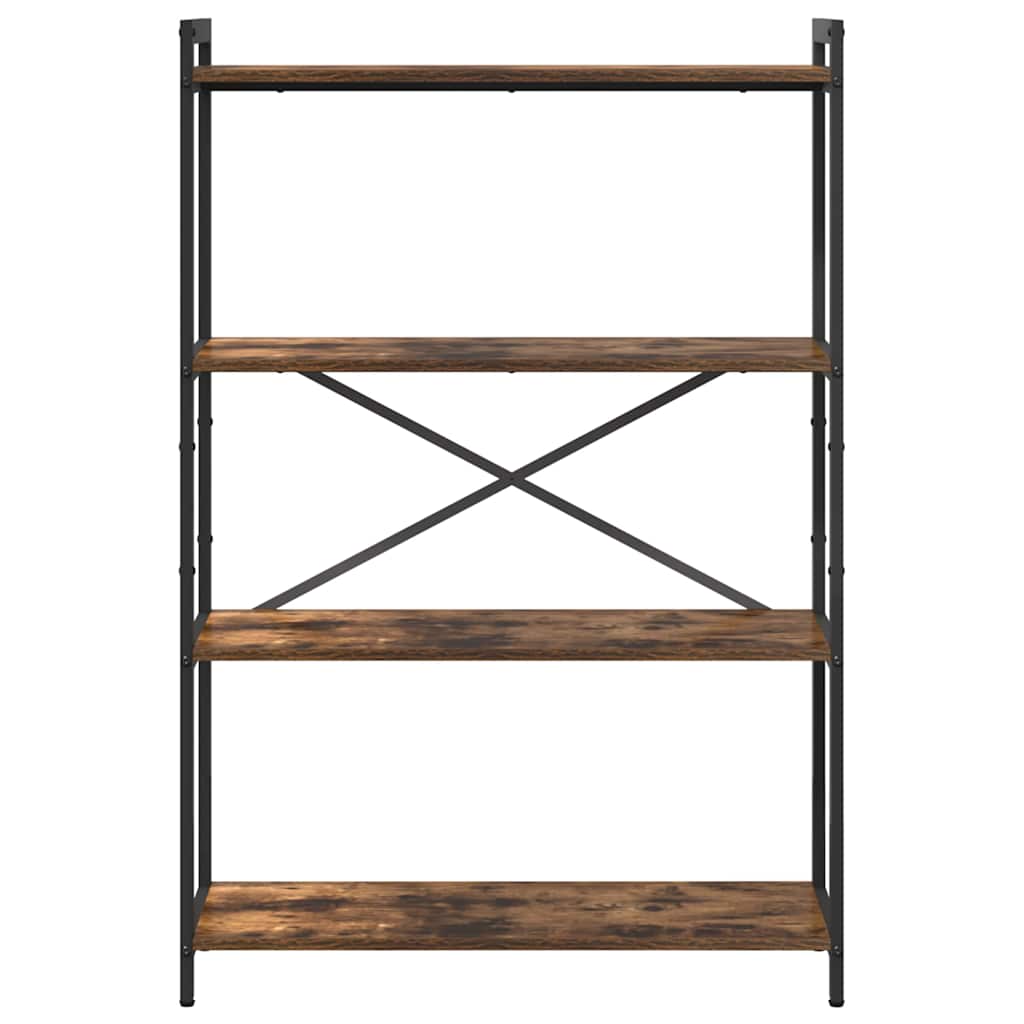 Könyvespolc Füstölt tölgy 80 x 30 x 120 cm Faanyag