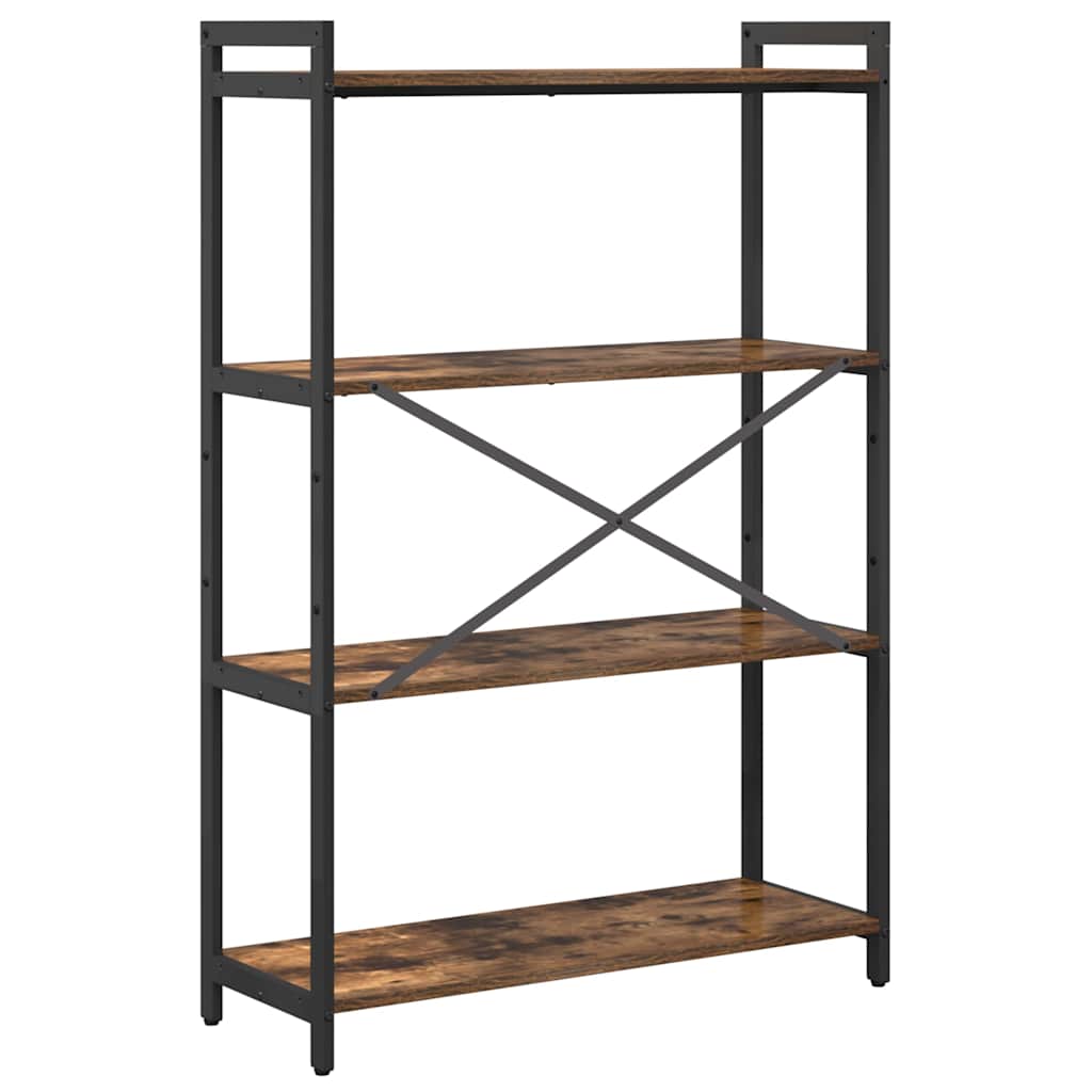 Könyvespolc Füstölt tölgy 80 x 30 x 120 cm Faanyag