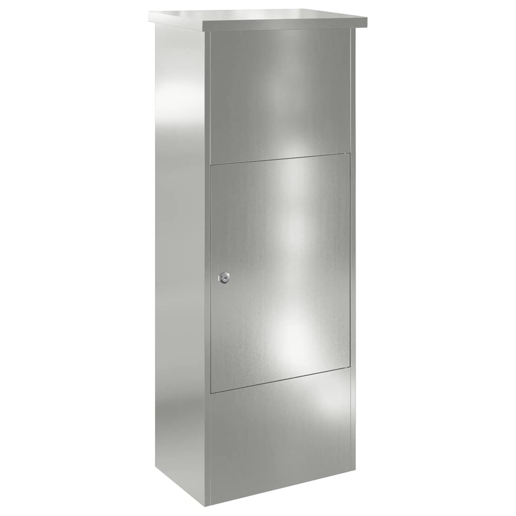 Csomagzáró doboz Fekete 44,5 x 29 x 110,5 cm Horganyzott acél